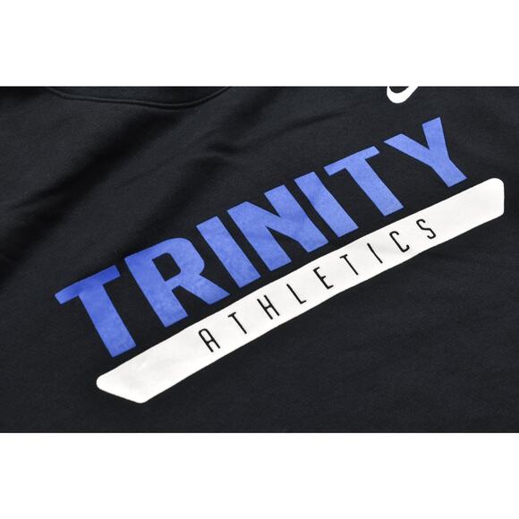 Nike Trinity Athletics Sweatshirt Men's Size XXL Blue Black Classic Long Sleeve - Picture 7 of 8